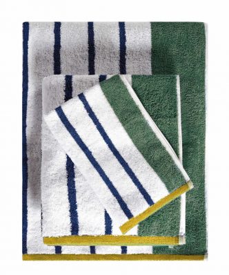 Stylish DRAKE 02 Πετσέτα της ΚΕΝΤΙΑ - WHITE - GREEN - MUSTARD