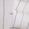 Σετ (2τμχ) Κατωσέντονο Ημίδιπλο (με λάστιχο 120x200+32) με Μαξιλαροθήκη Ultra Line MINI NOAH της MELINEN - GREY