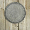 Στρογγυλό Σουπλά Carina της NIMA HOME (Δ:38cm) - Gray