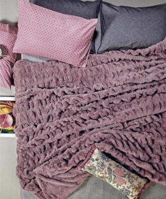 Κουβέρτα Γούνινη Υπέρδιπλη Stylish Lilah 20 της ΚΕΝΤΙΑ (220x230)