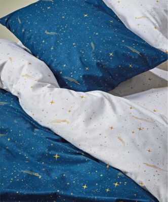 Σετ (2τμχ) Παιδική Παπλωματοθήκη Μονή Versus LUPUS 01 της ΚΕΝΤΙΑ (160x240) - BLUE- WHITE- GOLDEN