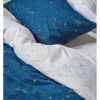Σετ (2τμχ) Βρεφική Παπλωματοθήκη Κούνιας Versus LUPUS 01 της ΚΕΝΤΙΑ (100x140) - BLUE- WHITE- GOLDEN 1