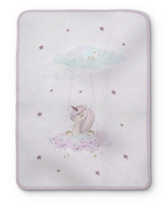 Παιδική Κουβέρτα Μονή Cloud της BOREA (150x220) - Λιλά