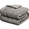 Κουβέρτα με Γουνάκι Μονή Callista της BOREA (160x240) - Γκρι 1