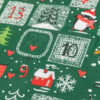 Χριστουγεννιάτικο Σεντόνι Διπλό Calendar της BOREA (220x240) - Πράσινο