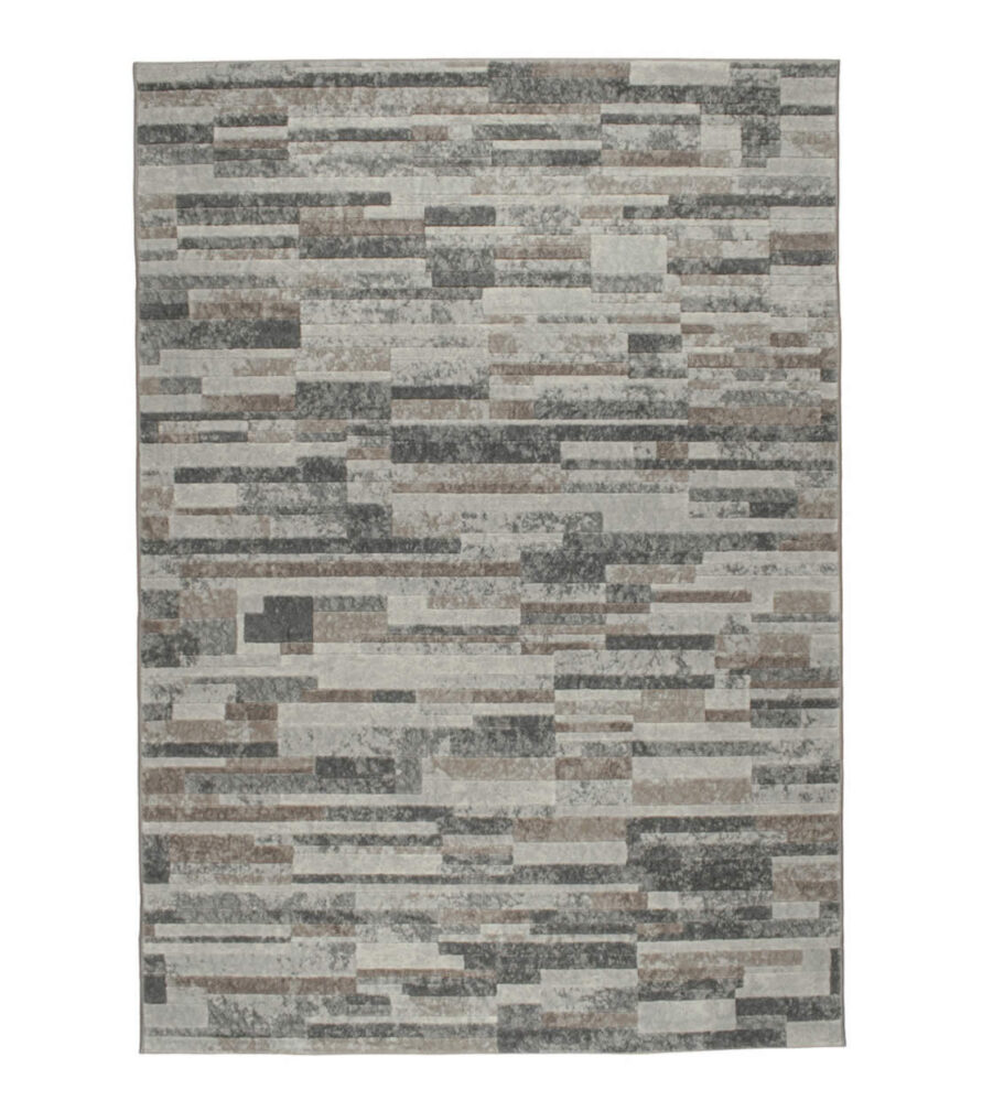 Σετ (3τμχ) Χαλάκια Υπνοδωματίου PLATINUM 22098A GREY - BEIGE της KOULIS Carpets