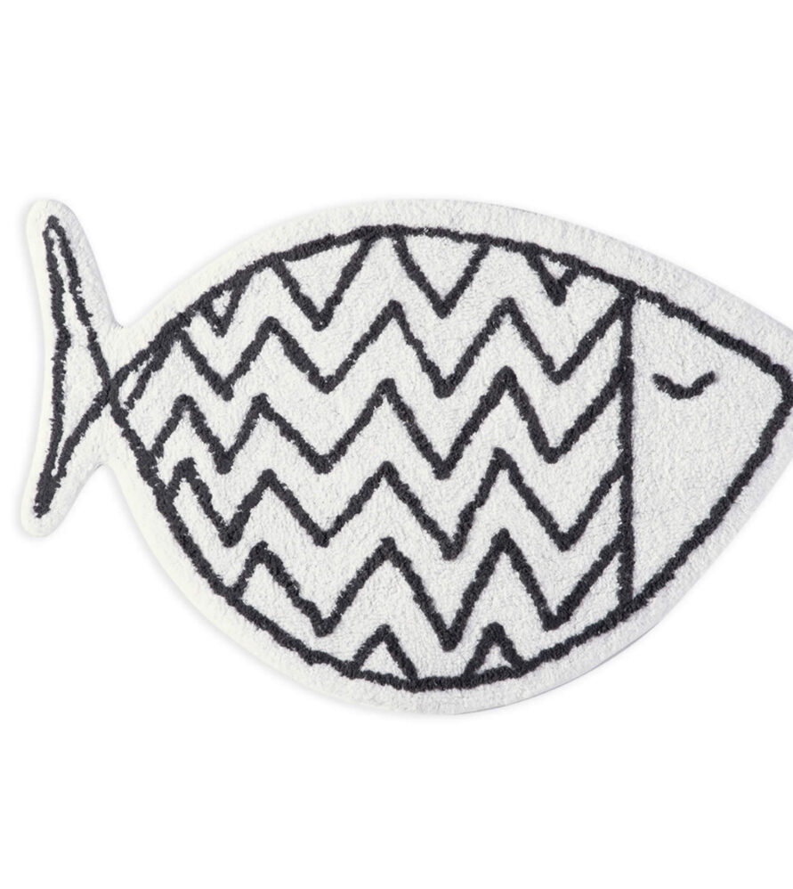 Χαλάκι Μπάνιου FISH STYLE της NEF-NEF (60x90) - BEIGE