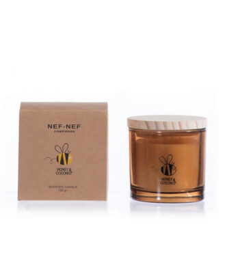 Αρωματικό Κερί HONEY COCONUT της NEF-NEF (190gr) - BROWN