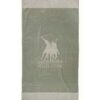 3888 Πετσέτα Θαλάσσης της GREENWICH POLO CLUB (90x170) - ΓΚΡΙ-ΕΚΡΟΥ