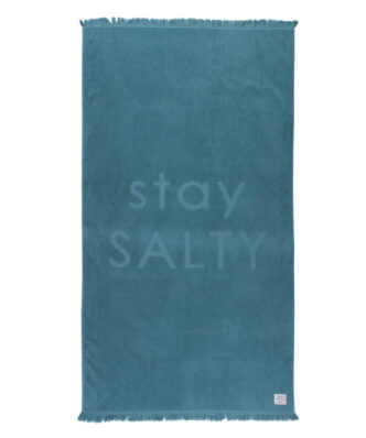 Πετσέτα Θαλάσσης STAY SALTY TEAL της NEF-NEF (90x170)