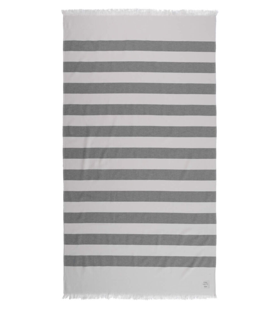 Πετσέτα Θαλάσσης/Παρεό UNITED BLACK της NEF-NEF (90x170)