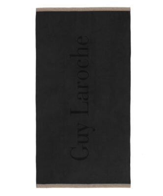 Πετσέτα Θαλάσσης SLIM BLACK της Guy Laroche (90x180)