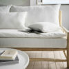 Sofa Quilt Runner Valerie 381/16 Pure White της GOFIS HOME (80x200)