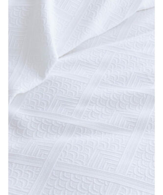 Κουβέρτα CARLA της PALAMAIKI - WHITE
