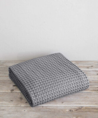 Κουβέρτα Πικέ Comfy της NIMA HOME - Medium Gray