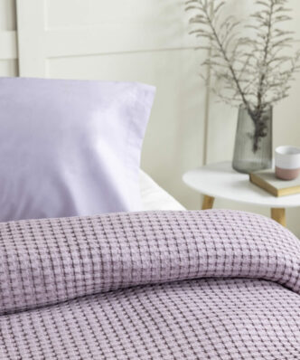 Κουβέρτα Πικέ Comfy της NIMA HOME - Warm Lilac