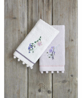 Σετ (2τμχ) Πετσέτες Χεριών Blossom της NIMA HOME (30x50)