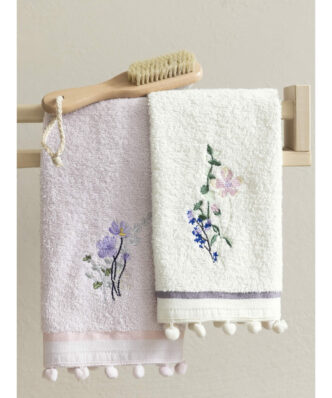 Σετ (2τμχ) Πετσέτες Χεριών Blossom της NIMA HOME (30x50)